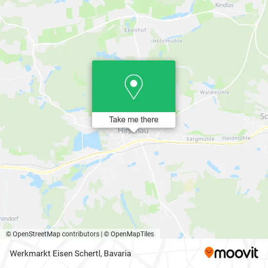 Карта Werkmarkt Eisen Schertl