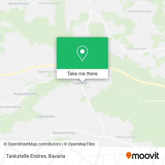Карта Tankstelle Endres