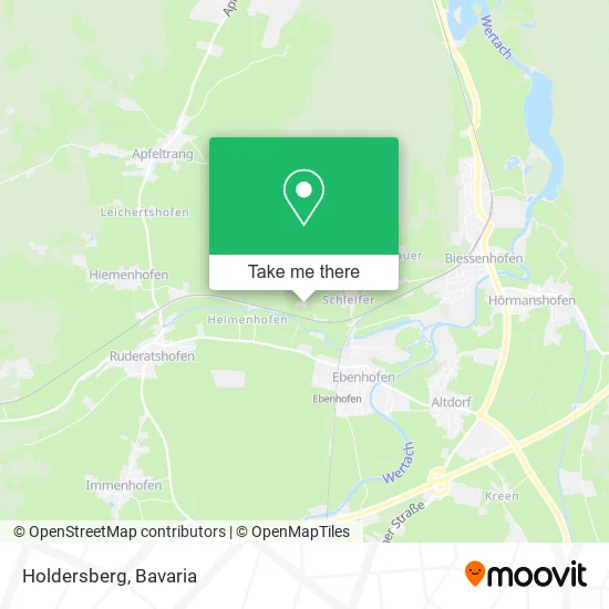 Карта Holdersberg