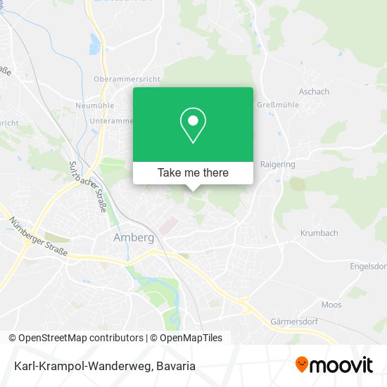 Karl-Krampol-Wanderweg map
