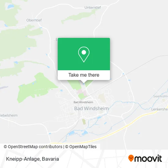 Карта Kneipp-Anlage