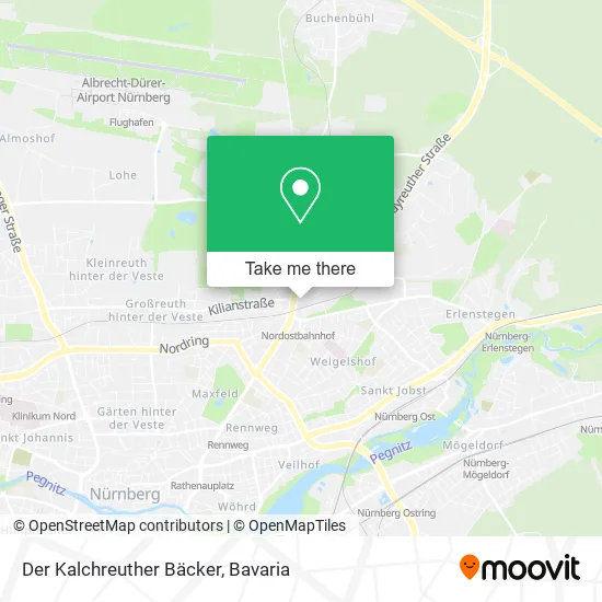 Карта Der Kalchreuther Bäcker