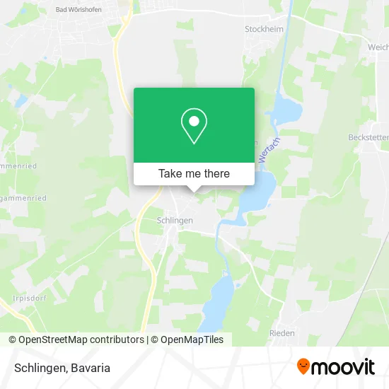 Карта Schlingen