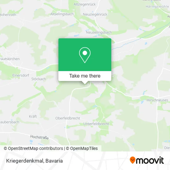 Карта Kriegerdenkmal