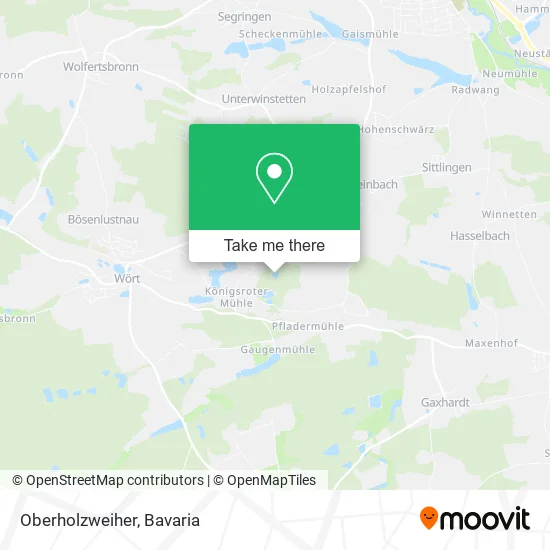 Карта Oberholzweiher