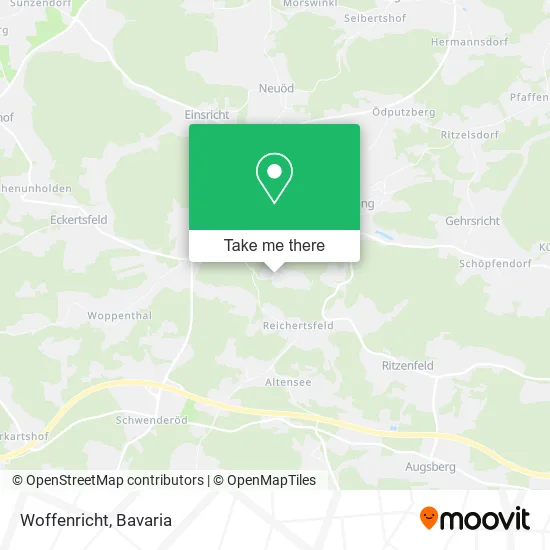 Карта Woffenricht