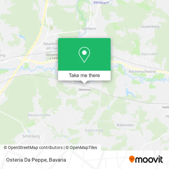 Карта Osteria Da Peppe