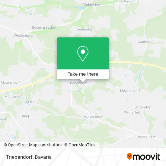 Карта Triebendorf