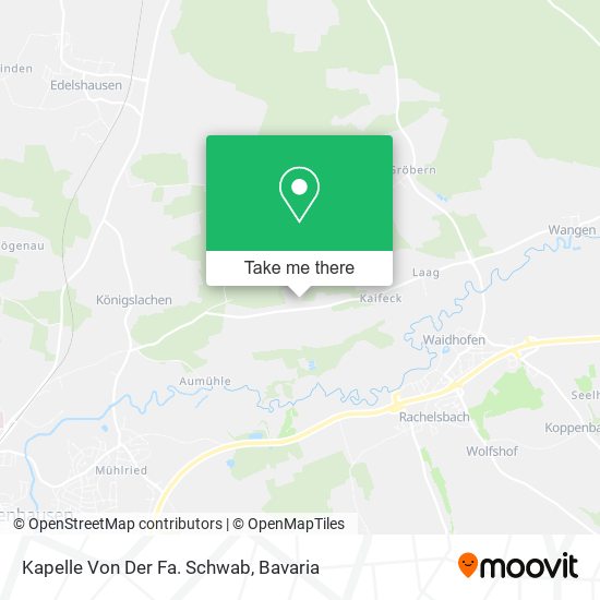 Kapelle Von Der Fa. Schwab map