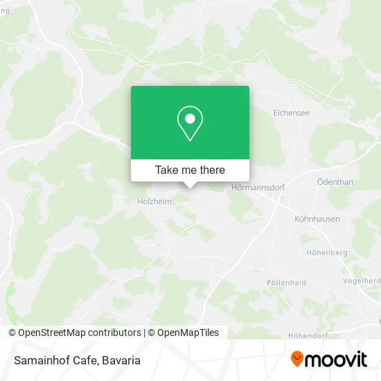 Карта Samainhof Cafe