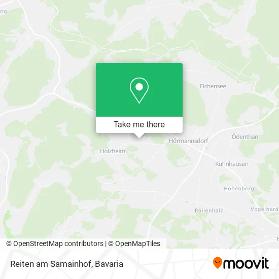 Карта Reiten am Samainhof