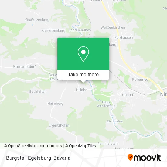 Карта Burgstall Egelsburg