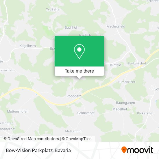 Bow-Vision Parkplatz map