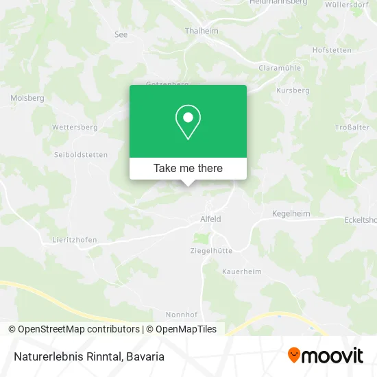 Карта Naturerlebnis Rinntal