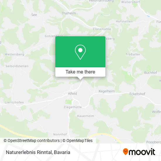 Карта Naturerlebnis Rinntal