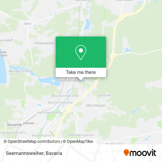 Карта Seemannsweiher