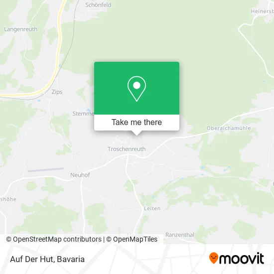 Карта Auf Der Hut