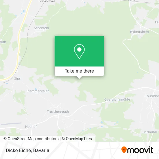 Карта Dicke Eiche