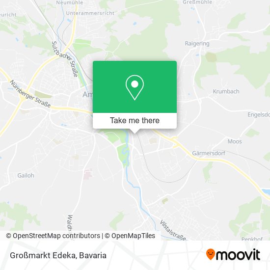 Карта Großmarkt Edeka