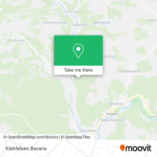 Карта Klebfelsen