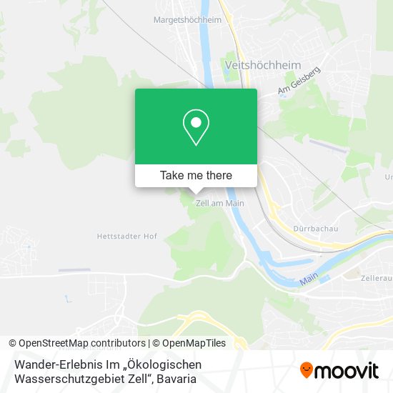 Wander-Erlebnis Im „Ökologischen Wasserschutzgebiet Zell“ map