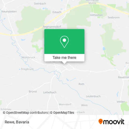 Карта Rewe