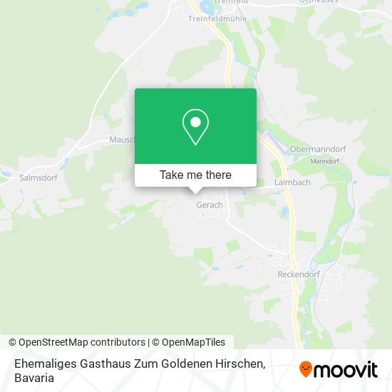 Ehemaliges Gasthaus Zum Goldenen Hirschen map