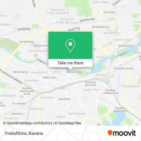 Карта Freiluftkino