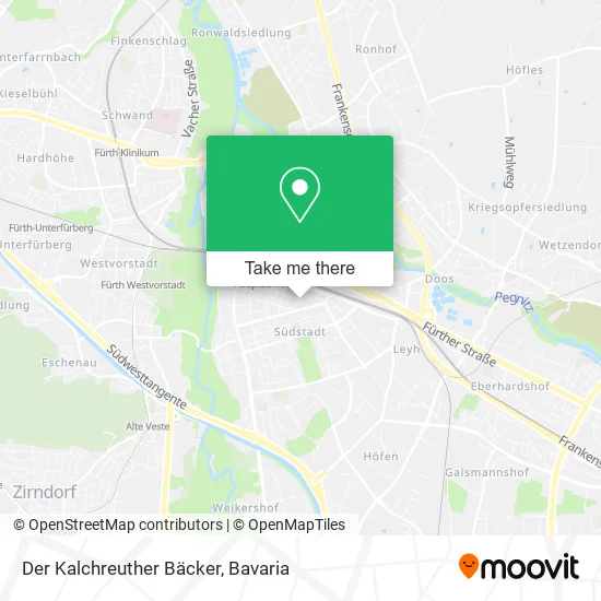Карта Der Kalchreuther Bäcker