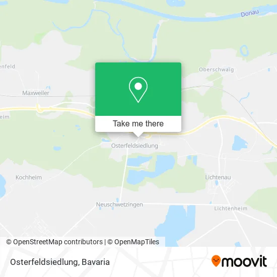 Карта Osterfeldsiedlung