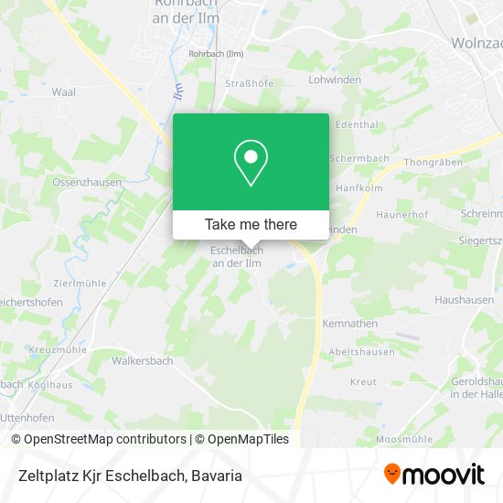 Zeltplatz Kjr Eschelbach map