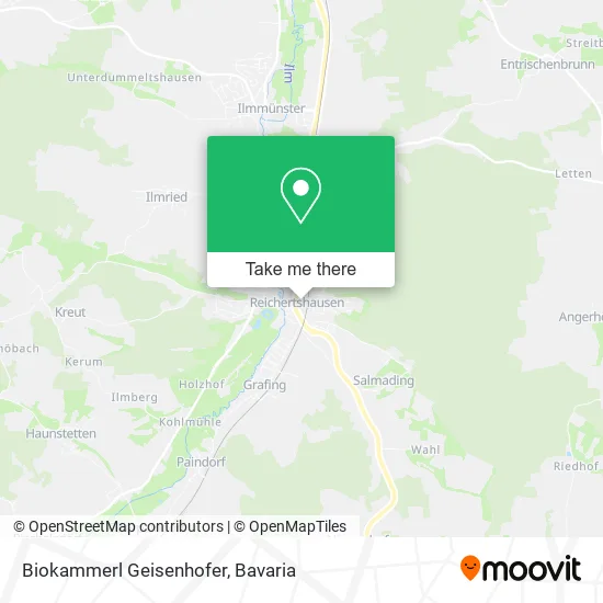Карта Biokammerl Geisenhofer