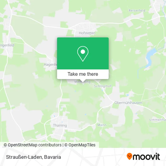 Карта Straußen-Laden