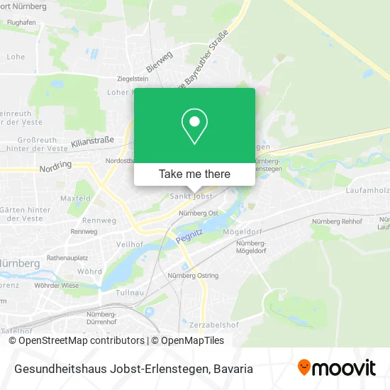 Карта Gesundheitshaus Jobst-Erlenstegen