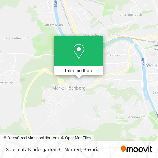 Карта Spielplatz Kindergarten St. Norbert