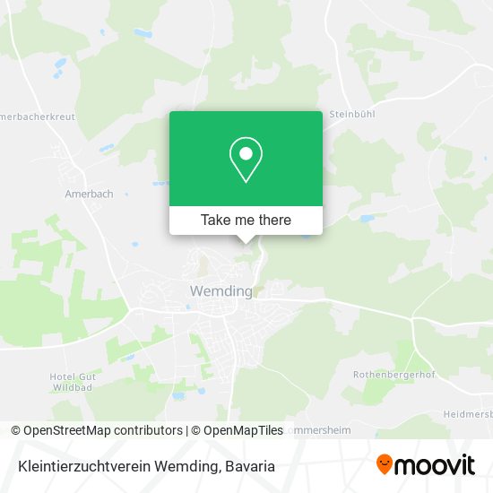 Kleintierzuchtverein Wemding map