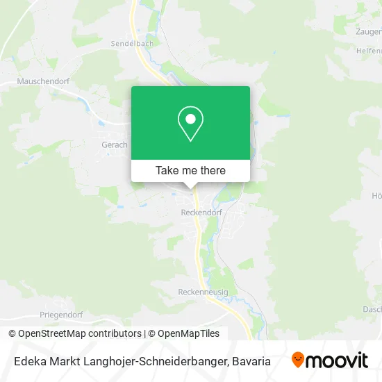 Карта Edeka Markt Langhojer-Schneiderbanger