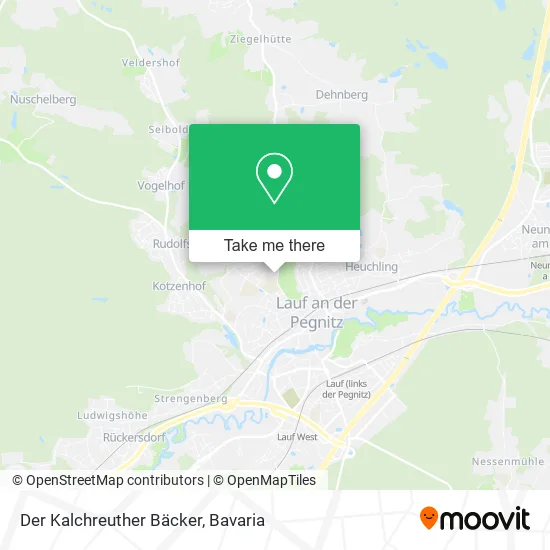 Карта Der Kalchreuther Bäcker