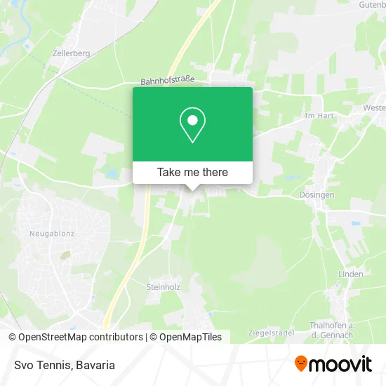 Карта Svo Tennis