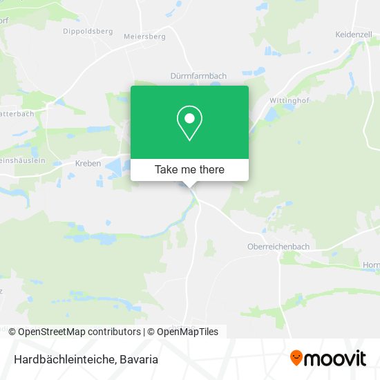 Hardbächleinteiche map