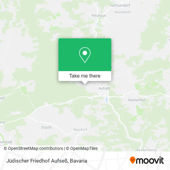 Карта Jüdischer Friedhof Aufseß