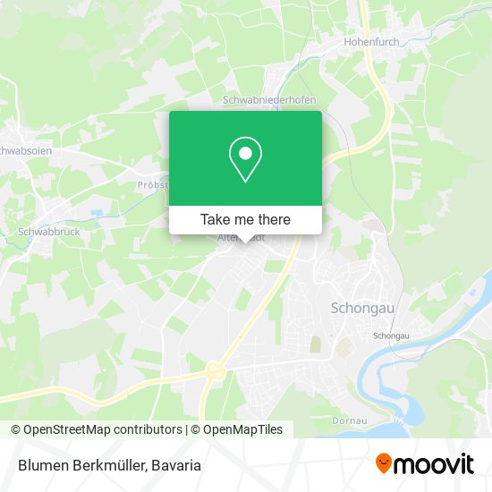 Blumen Berkmüller map
