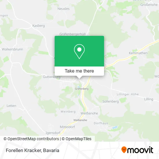 Карта Forellen Kracker