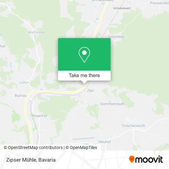 Карта Zipser Mühle