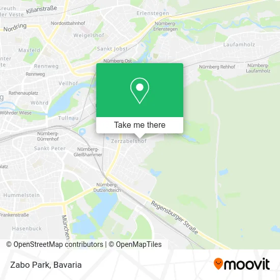 Карта Zabo Park