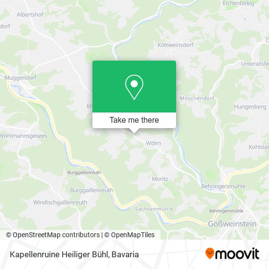 Kapellenruine Heiliger Bühl map