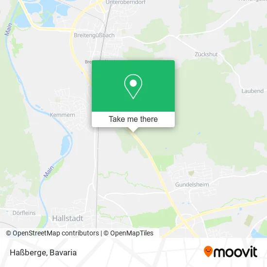 Карта Haßberge