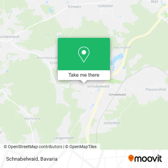 Карта Schnabelwaid