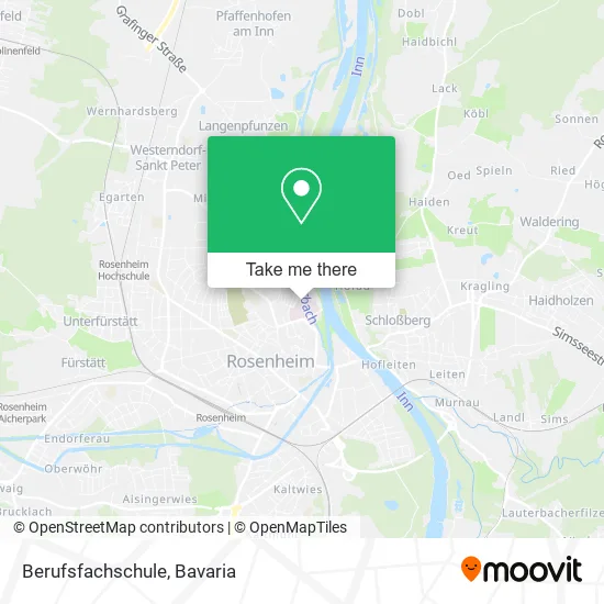 Карта Berufsfachschule