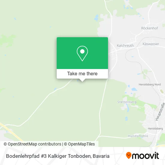 Карта Bodenlehrpfad #3 Kalkiger Tonboden